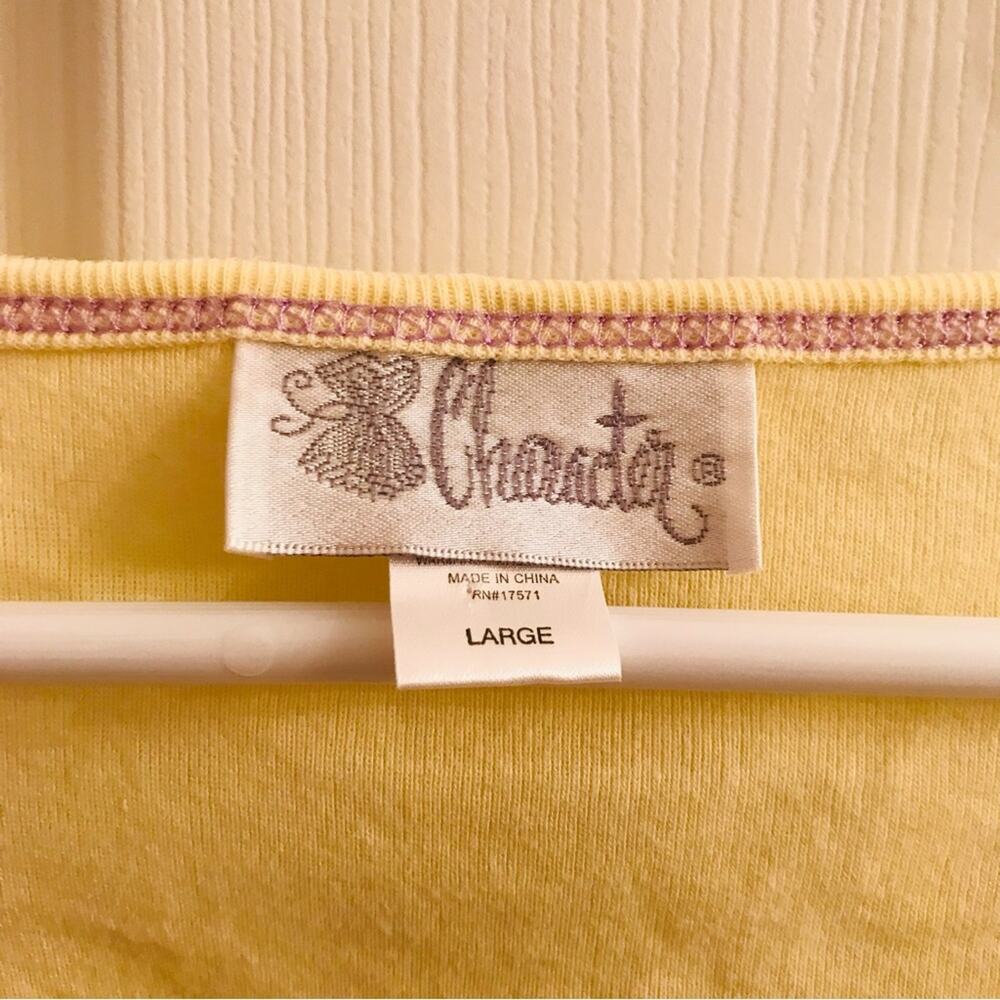 Character 2 piece Pajama set size Large - Picture 5 of 10